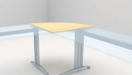 Angle 80×80 — Angle de bureau