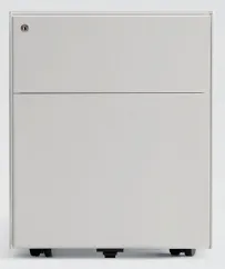 Caisson roulant 2 tiroirs ALU