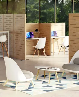 PAB – Cloison acoustique bois — Cloison acoustique bois