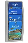 Porte-brochures mural Quick Fit — Porte-brochures