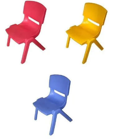 Chaise polypropylène anti-bascule — Chaise scolaire
