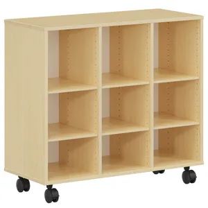 Meuble Piccolo 9 cases — Meuble de rangement mobile