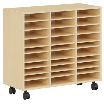 Meuble Piccolo 30 cases — Meuble de rangement mobile
