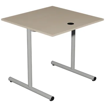 Table Hubbe informatique 80×80 — Table scolaire